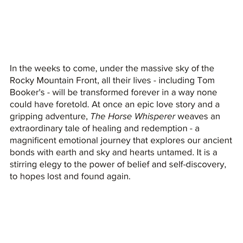 Nicholas Evans: The Horse Whisperer (Paperback) - Picture 5 of 5